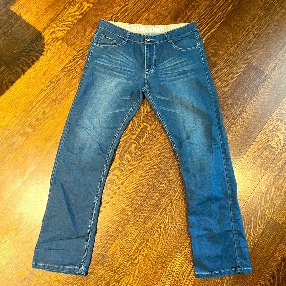 Calvin Klein light denim jeans